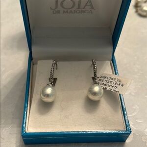 Pearl drop earrings Earrings everyday special occasions JOIA de Majorca